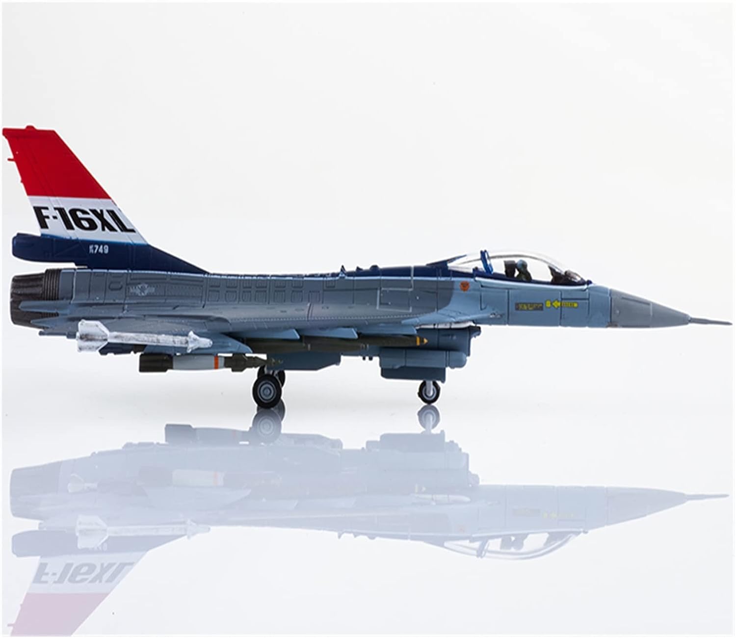 Fit for Air Force F16XL F-16XL XL-1 Alloy Fighter Aircraft Model Metal Toy Collectable Display 1 144 Hobby Playgame Kit