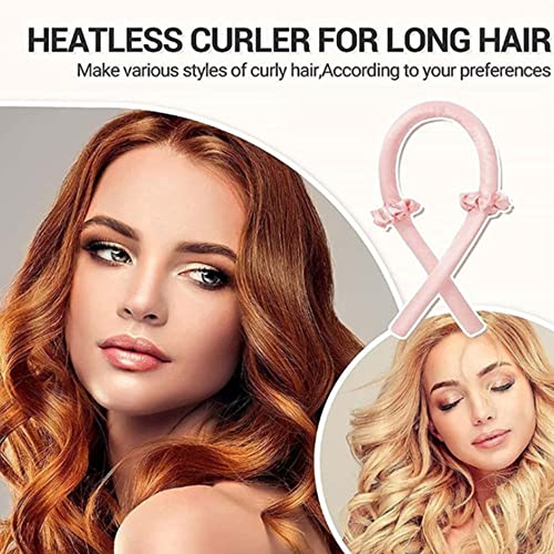 Mmnuagebleu Satin Boccoli Capelli Senza Calore