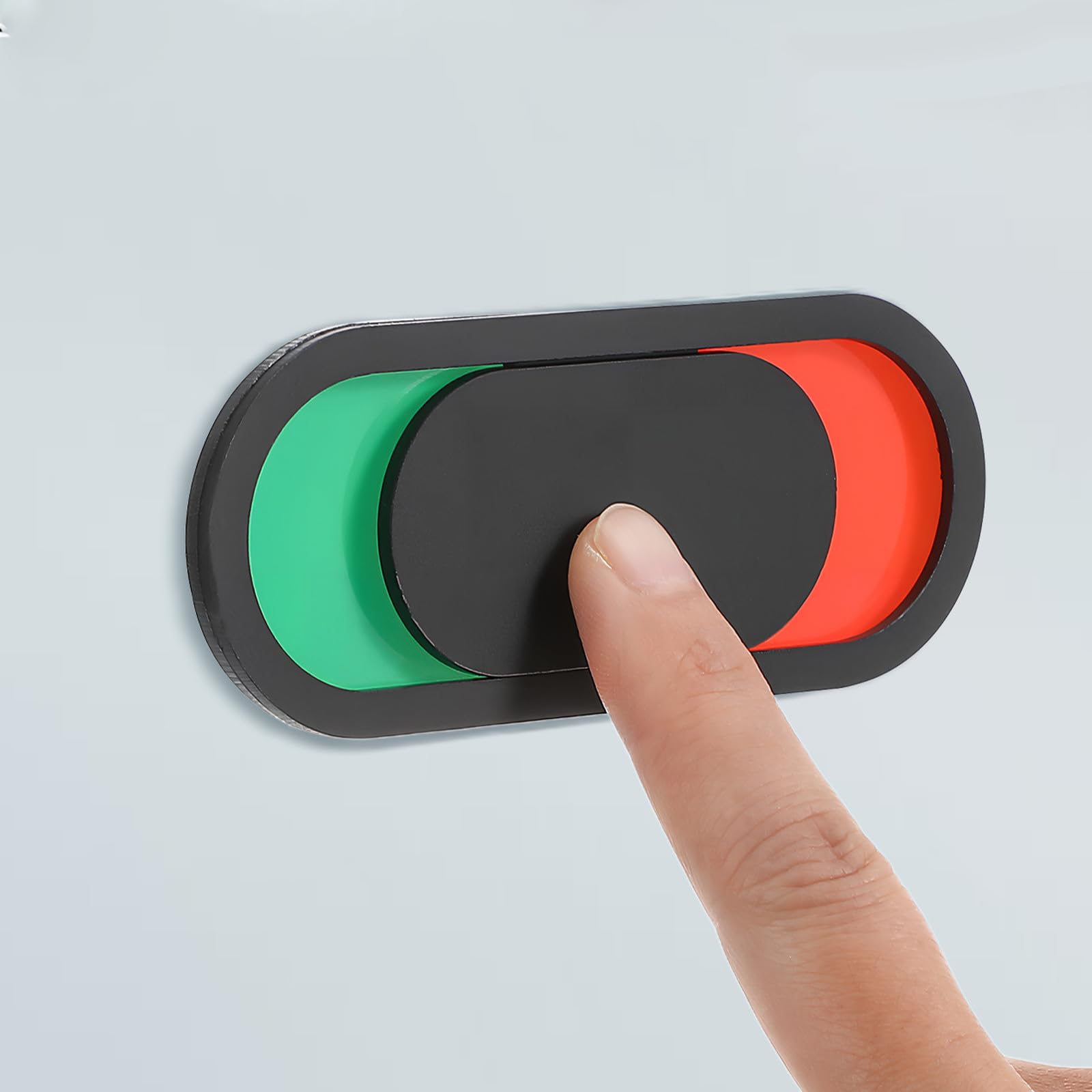 DOITOOL 12 letreros deslizantes de privacidad para puertas, indicadores de puerta para salas de conferencias, letreros deslizantes en blanco, verde/rojo, de libre/ocupado para hogar, oficina, baño,