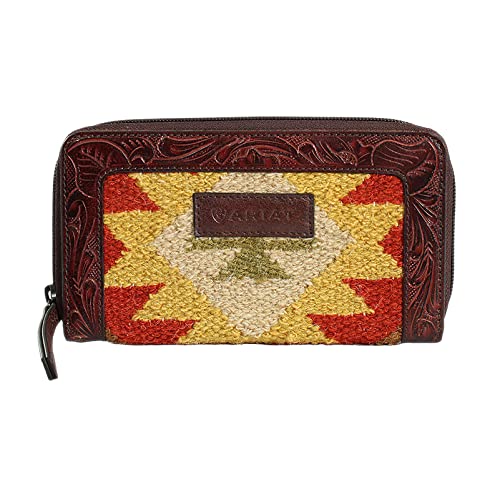 ARIAT Women's Brynlee Aztec Wallet, Multi Colored, One Size