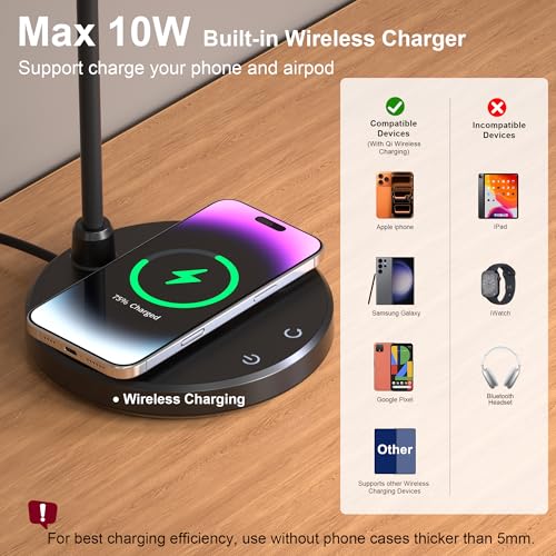 Desk Lamp for Home Office, Small Desk Lamp - image 2
