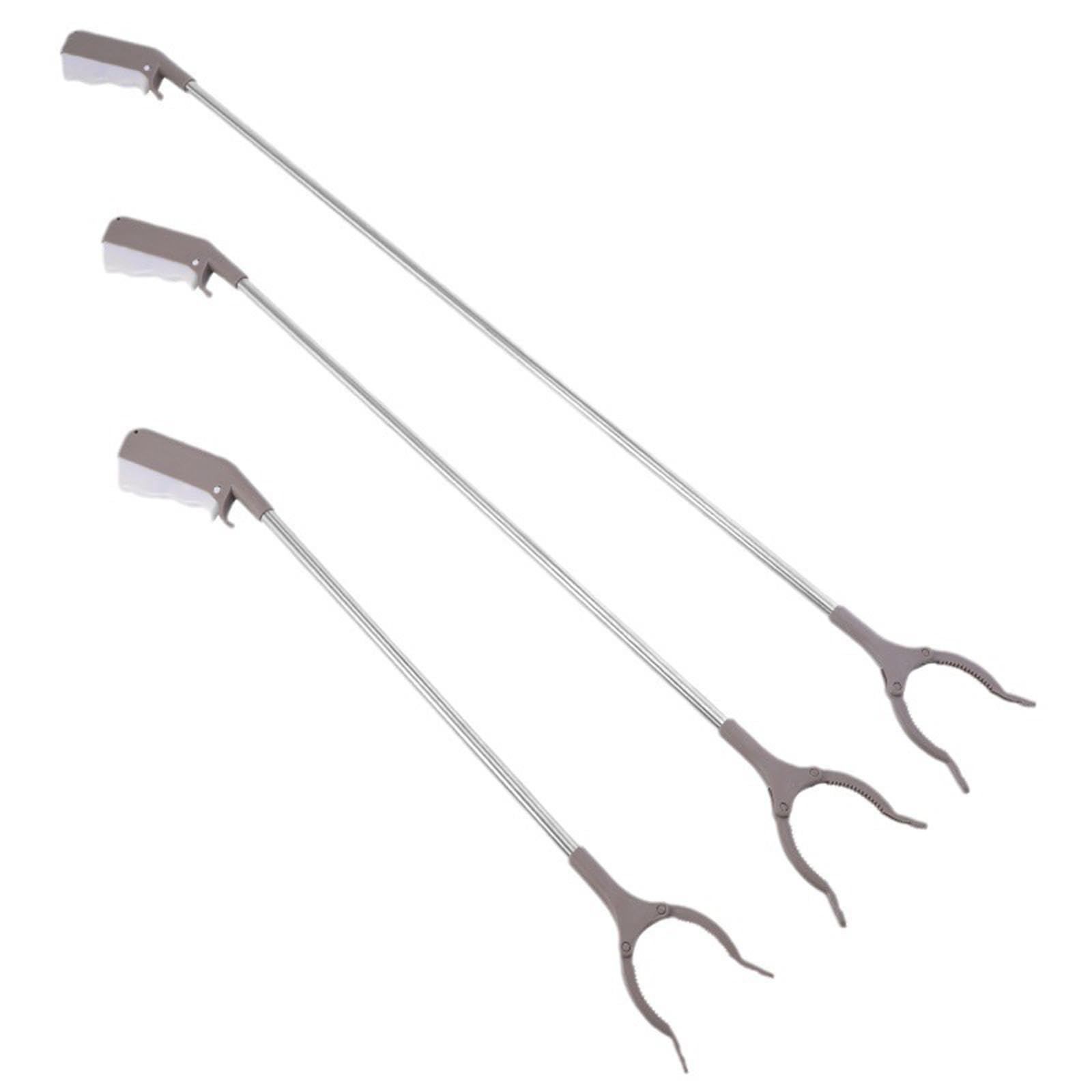 Pinza para Basura Herramienta Recogedora Pinza Larga Mango Ergonómico para Recoger Objetos Delicados Adecuada para Casas Oficinas Espacios, 120cm