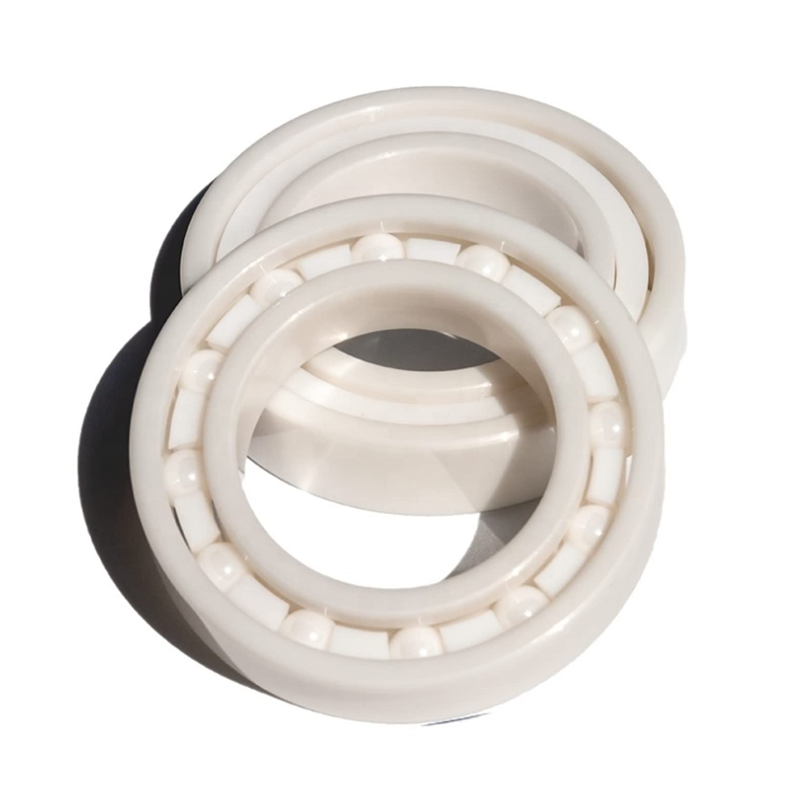 6000 6001 6002 6003 6004 6005 Full Ceramic Bearing (4pcs) ZrO2 Material All Zirconia Ceramic Ball Bearings6006600760086009 6010 (Size : 6000 CB)