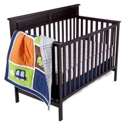 TiddliwinksCome Ride With Me 3 Pc. Crib Bedding Set
