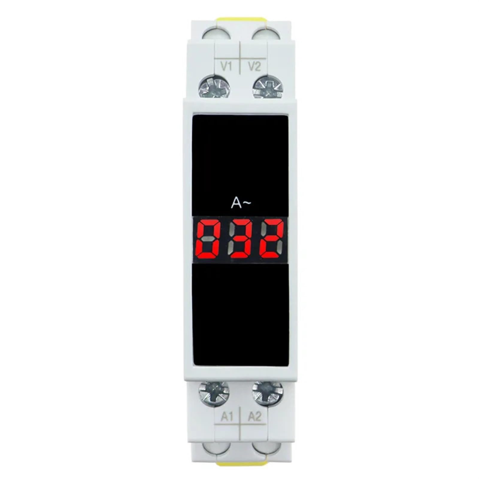 Misuratore di corrente monofase da 35 mm AC 0-100 A BA-1R Amperometro modulare Tester di ampere digitale 1 pz