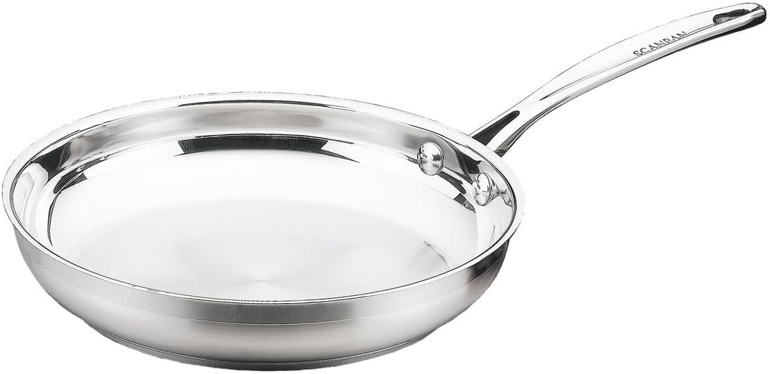 Scanpan Set of 2 Frying Pans Stainless Steel