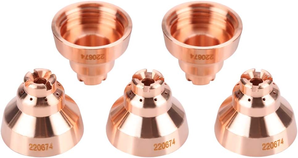 Uр Tо 40% оƒƒ ZJchao Plasma Shield Caps, 5pcs Plasma Shield Cup Cap for MAX45 Cutting Torch Consumables 220674 Uр Tо 40% оƒƒ ZJchao Plasma Shield Caps, 5pcs Plasma Shield Cup Cap for MAX45 Cutting Torch Consumables 220674