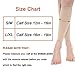 Halsy Women's Footless Compression Socks (20-30mmHg) 2 Pairs Medical Calf Compression Sleeve for Swelling, Shin Splint, Varicose Veins, Edema, Nurses & Maternity