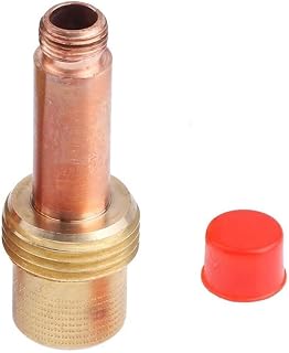 Welding Torch Gas Lens Collets Bodies for TIG For WP 17 18 26, Copper Material Aperture 1 6/2 0/2 4/3 2mm, Replacement Part to Stable Shielding Gas Coverage (1.6mm)