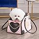 Juicy Couture Give Me Treats Transporttasche für Haustiere, stilvolle rosa Reisetasche für kleine Hunde und Katzen