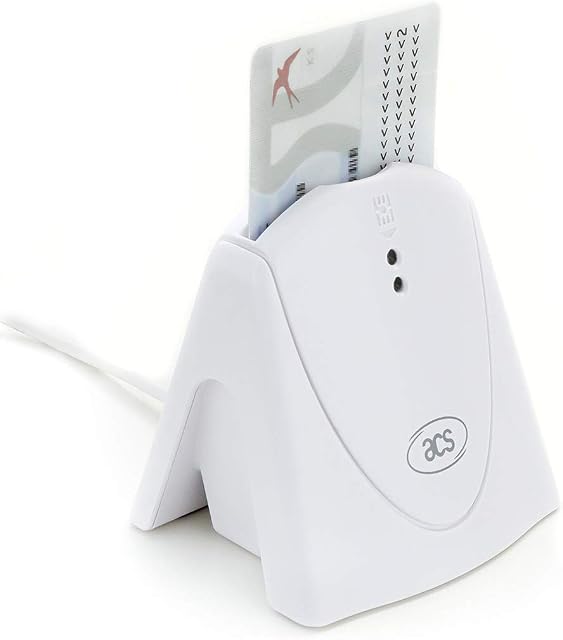 ACS ACR39U-H1 USB Smart Card Reader Tachograph eID ID Identity Digital Signature Tachodisc