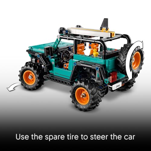 LEGO Technic Jeep Wrangler Rubicon SUV 42227 - image 3