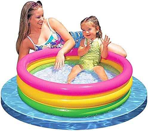 RAAYA Inflatable Baby Pool, Small Swimming Pool for Kids Round Padding Pool for Outside and Indoor, Infant Pool Ball Pit/Fishing/Toys Play Center for Garden (2ft) (B09YCS3GDQ) Amazon Price History, Amazon Price Tracker