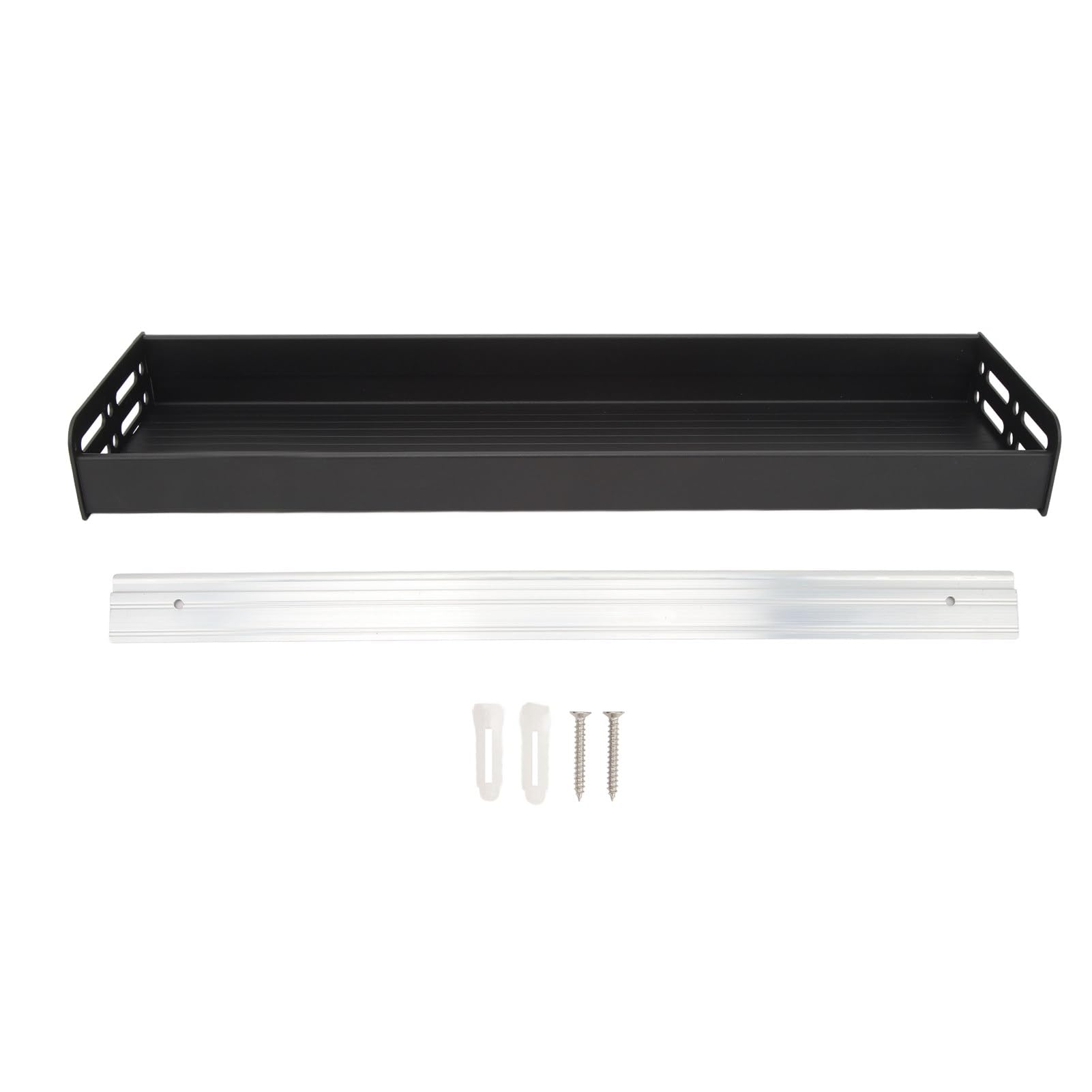 Portaspezie da parete, portaspezie da appendere per porta della dispensa, porta spezie per armadio, barattoli magnetici per spezie, soluzione per riporre oggetti da cucina (nero)