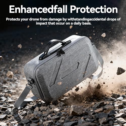 DJI FLIP Set completo con telecomando schermo: borsa per il trasporto, piedini alti, pannello telecomando RC2, supporto telecomando RC2 (nero), eliche specifiche di protezione da collisione - Immagine 3