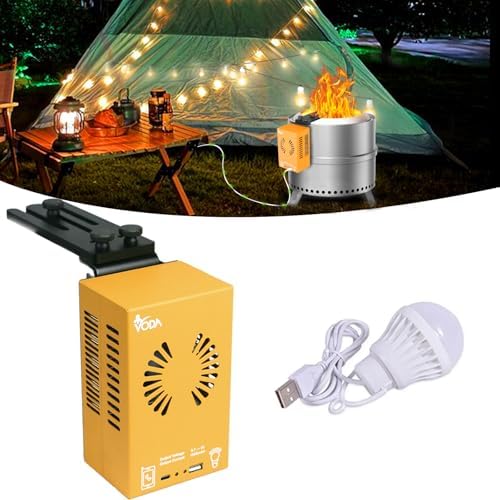 Heat Powered Generator for Smokeless Fire Pit, Smokeless Firepit ...