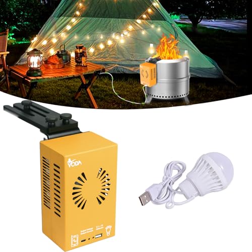 Heat Powered Generator for Smokeless Fire Pit, Smokeless Firepit ...