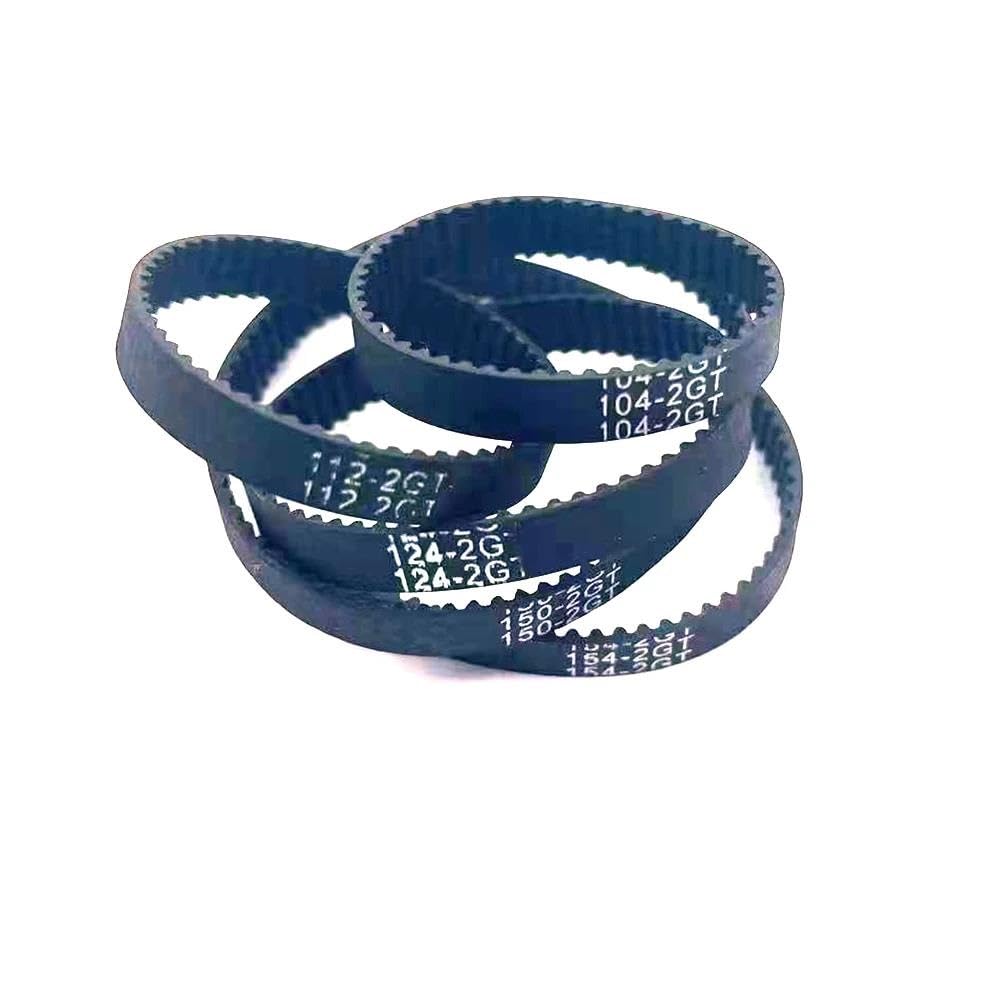 Correas Dentadas Repuesto Correa De Distribución Síncrona 2M 2GT Longitud Paso 136 138 140 142 144 146 148 150 152 154 Ancho Cerrado Goma 6 Mm(2GT-136,10pcs)