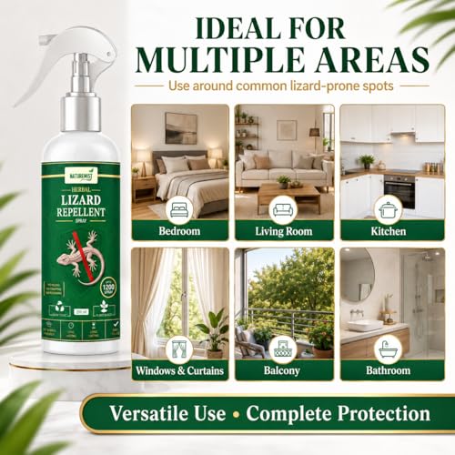 Image of Herbal Lizard Repellent Spray for Home, 200 ml