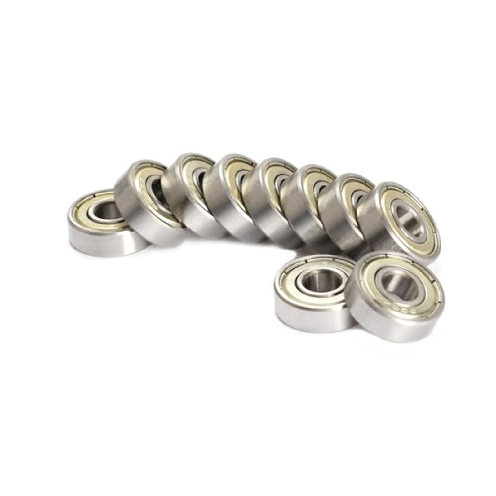 KSZHZYMGX 10pcs Bearing 609 609Z 609ZZ 9x24x7 Shielded Miniature Ball Bearings MINI Ball Bearing