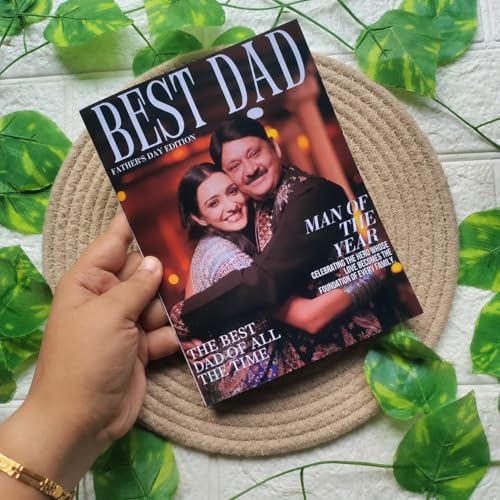 Personalized Father's Day Magazine (8 Pages) | Custom Photo & Mes...