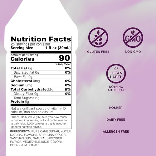 Monin Lavender Syrup with Pump