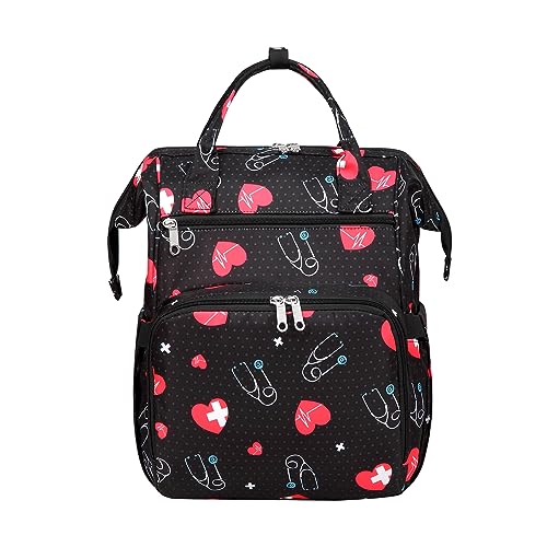 Gatycallaty Mochila de enfermeira, Coração, Standard, Mochila de enfermeira