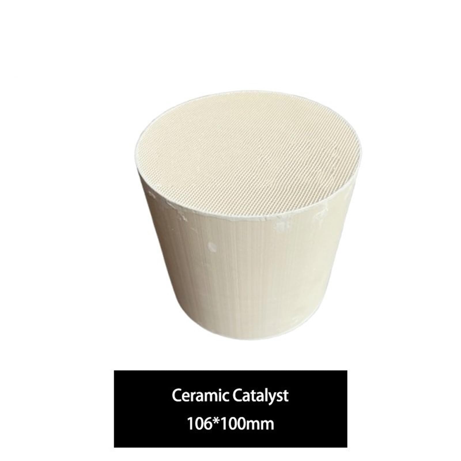 katalizator samochodowy Uniwersalny ceramiczny katalizator do układów wydechowych Euro 3 i Euro 6 o strukturze plastra miodu, 106x100 mm | 106-100mm Euro 6