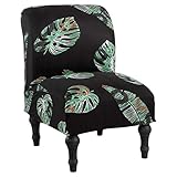 Sfit - Funda de sillón impermeable sin reposabrazos - Relax - Moderna - Jacquard - Elástico - Funda de sillón - Protector de sofá de salón (1 plaza, Y#8)