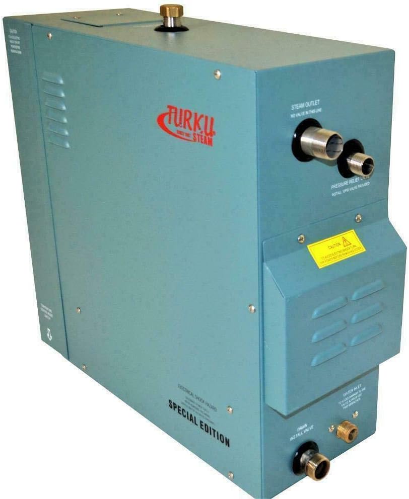 Side view of TURKU RX120i-KS100A Steam Generator