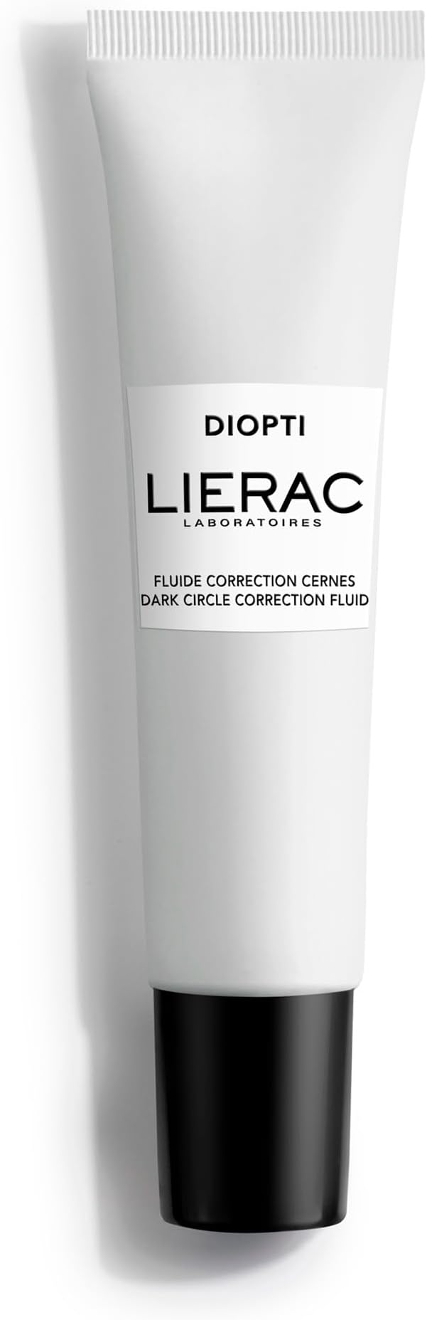 Lierac Diopti Fluido Contorno Occhi Correzione Anti Occhiaie Illuminante con Peptidi Anti Luce Blu, con Vitamina C Stabilizzata per Tutti i Tipi di Pelle, Formato da 15 ml
