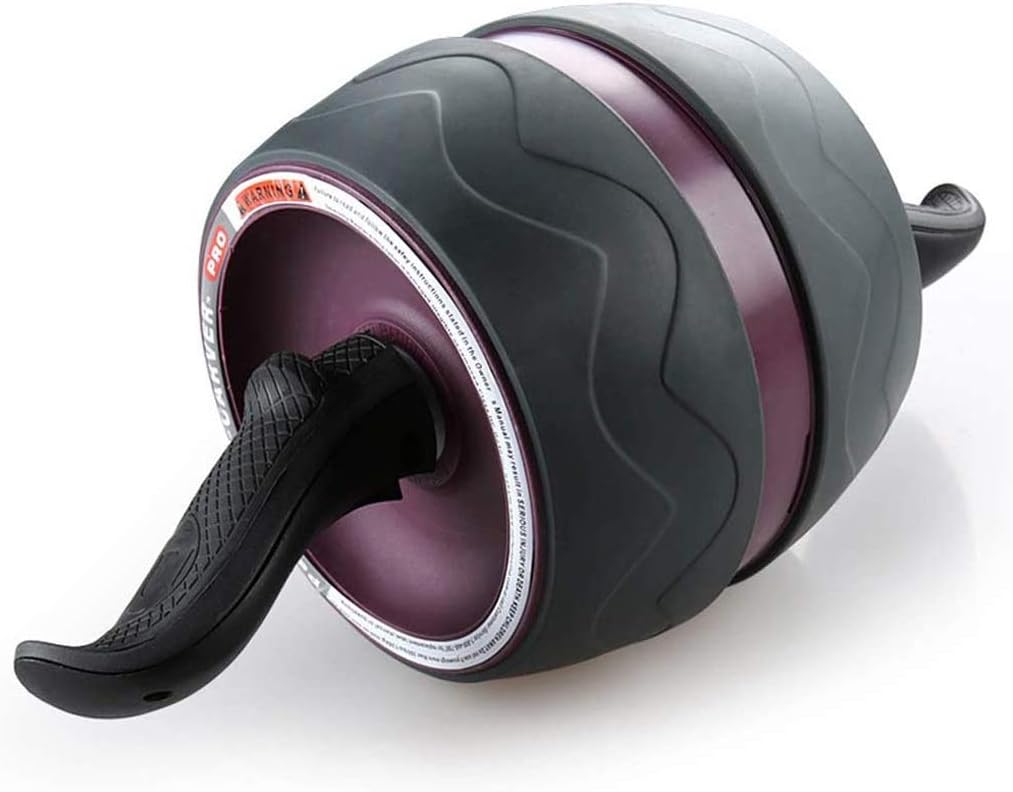 Abdominal wheel men and women with squat pad abdominal muscles home fitness equipment automatic roller mute fitness