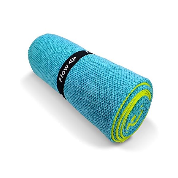Flow Microfiber Quick Dry Swim Towel - Pool Towels for Competitive Swimming and Other Water Sports with Medium and Large Options Available - Image 5