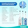 Oral B Compatible Toothbrush Head, Yanaboo Replacement Brush Heads for Most Braun Oral B Electric Toothbrushes of Vitality Pro Smart Genius Series, Precision Clean and Plaque Removal (8 Pack in White) #2