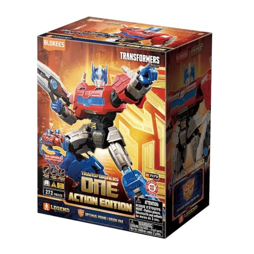 Figurine Robot Articulé Optimus Prime Blokees kit de modélisme premium 19cm