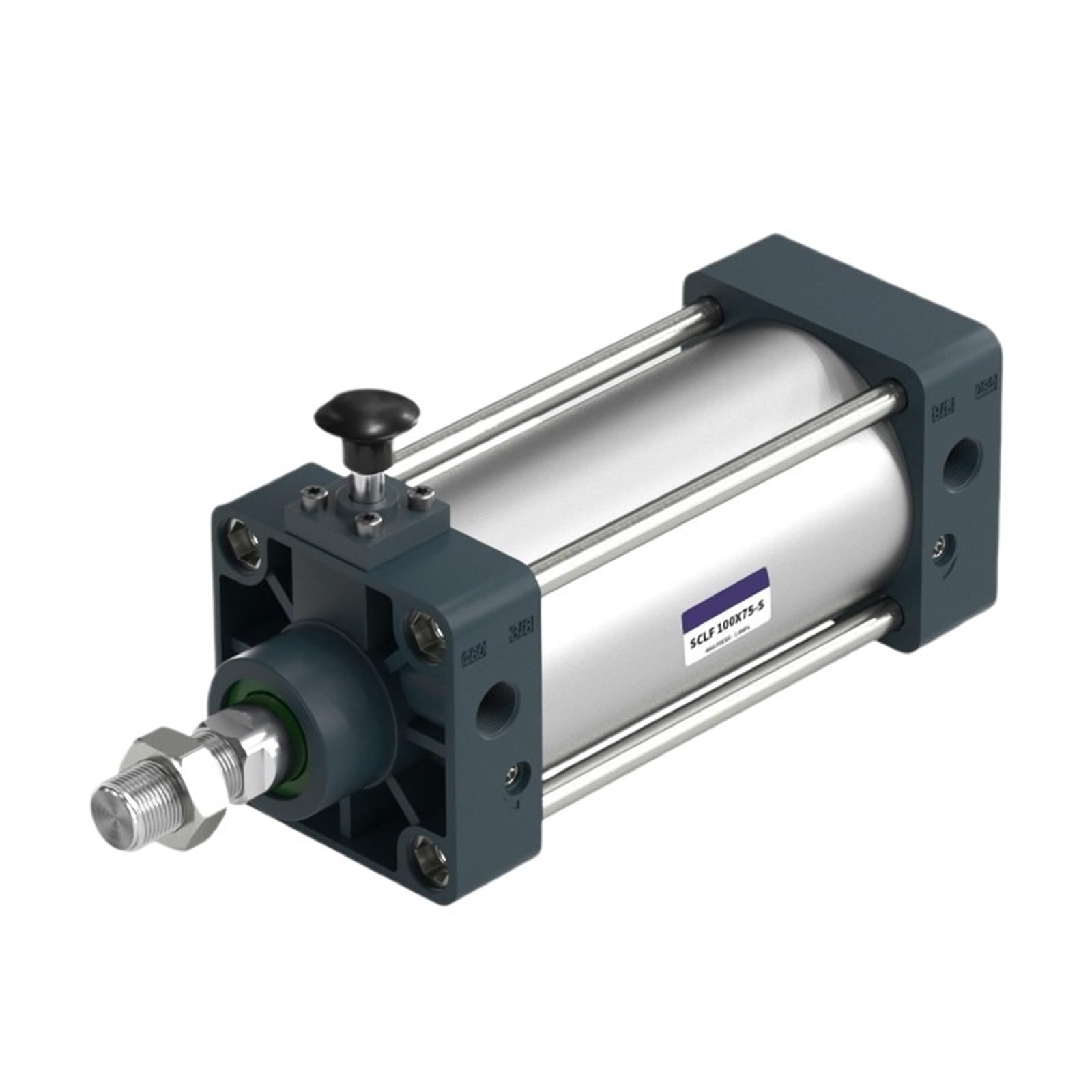 Vérin SCLF avec piston pneumatique renforcé et alésage 63mm anti-chute