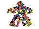 Apostrophe Games Holzmeeples – Standardgröße 16 mm (100 Mehrere Farben) - Mehrfarbige Brettspielmarken, ideal zum Sortieren, Zählen, Klassenzimmer, Ersatzteilen, Strumpf Stuffer