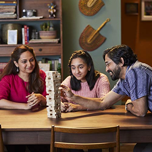 Hasbro Gaming Jenga Wooden Blocks Stacking Tumbling Tower 1 Or More Players 6+ Yrs Hardwood Tabletop Game - Image 11