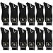 Lords Mens Cotton Dress Socks (12 Pack) Size 10-13 Black