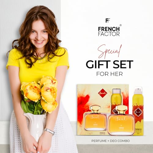 Image of French Factor Soul Bliss ? Perfume for Women ? Deo for Women ? Long Lasting ? Party Perfume ? Deo ? Special Perfume ? Gift for Women ? Made in India ? 100ml (Perfume)+150ml(Deo)