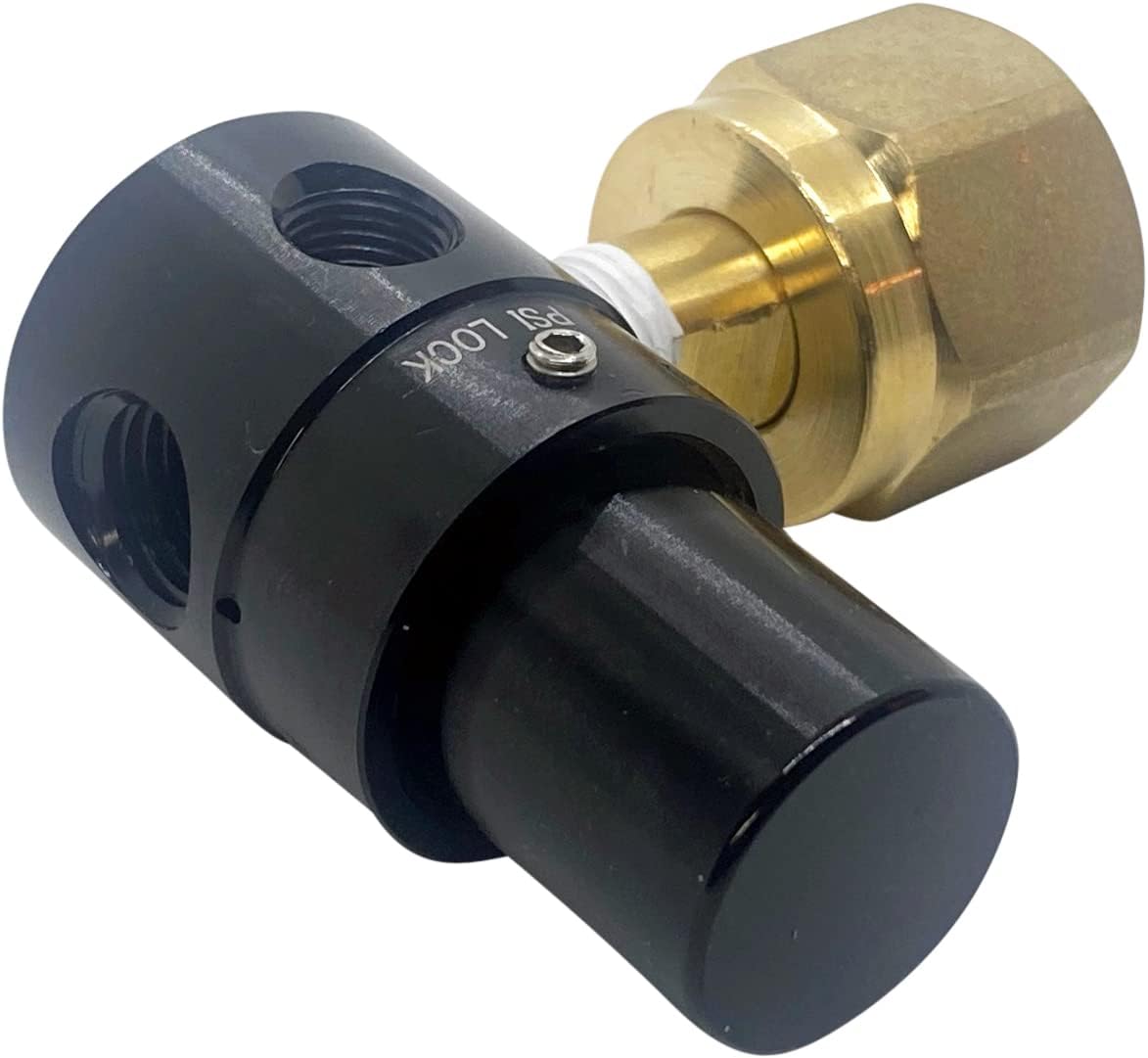 Preece Precision Co2 Air Shifter Compact Mini Aluminum Fixed Regulator 125PSI