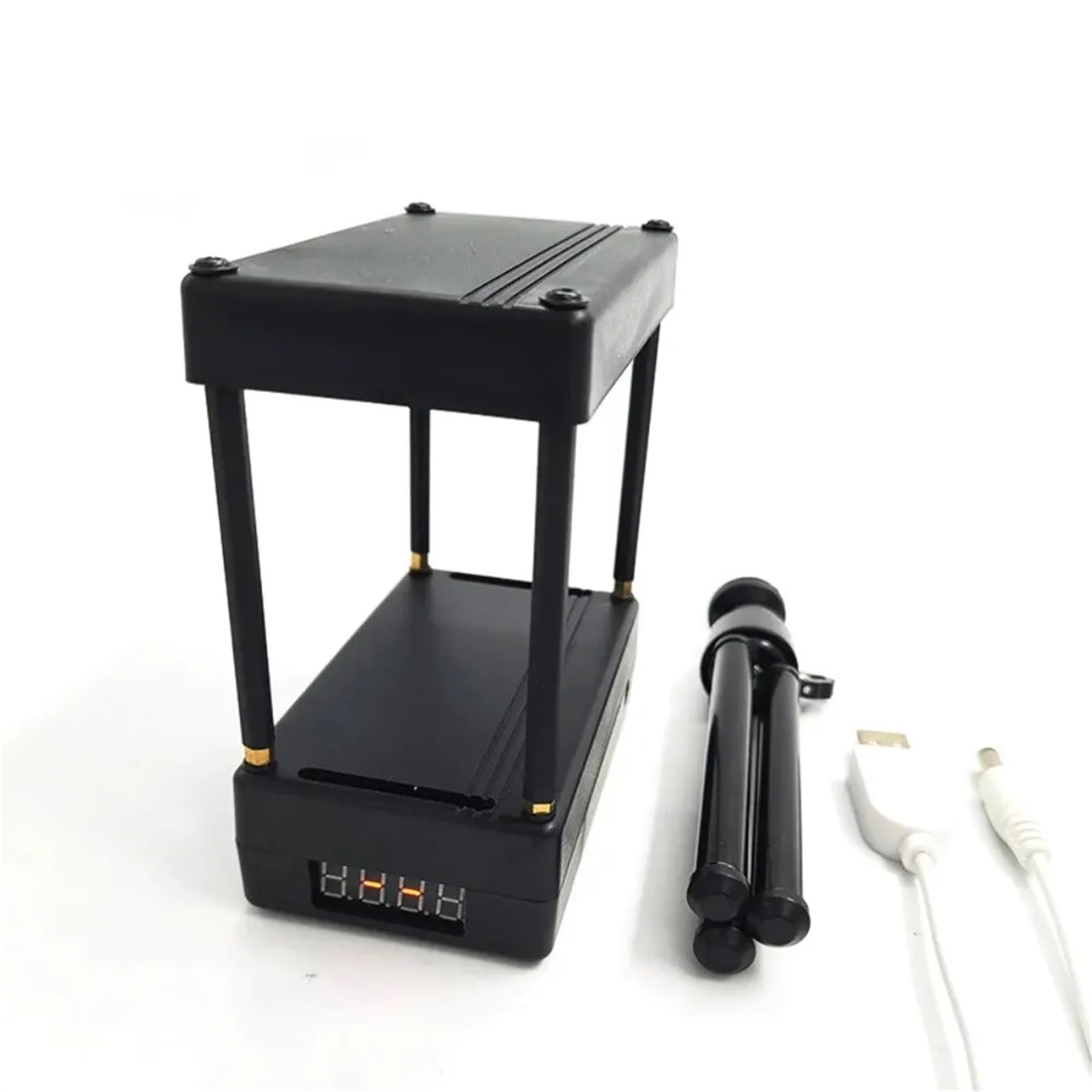 Cronógrafo multifuncional de alta sensibilidad for medir la velocidad de disparo, la energía y la velocidad de la bola.(NEW Black)