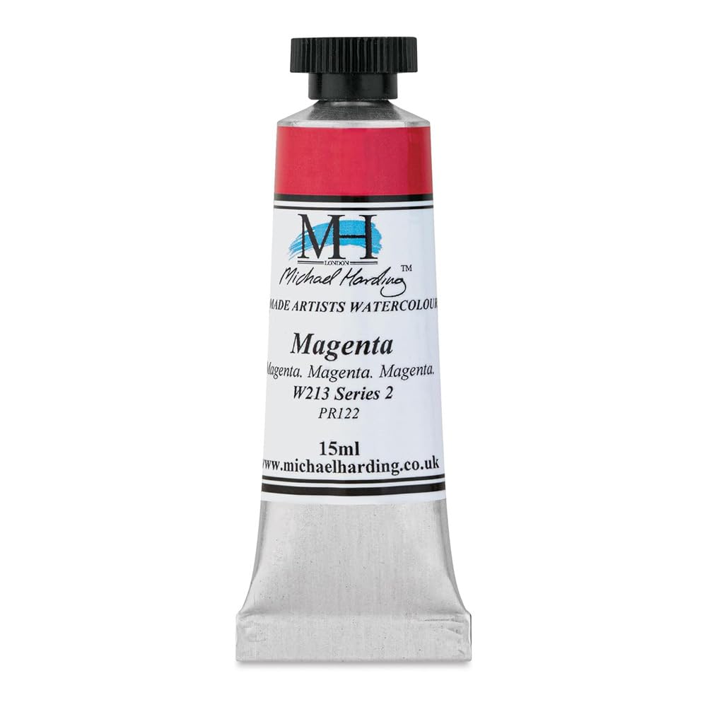 Michael Harding Professional Watercolors - 15ml Tubes (Magenta)