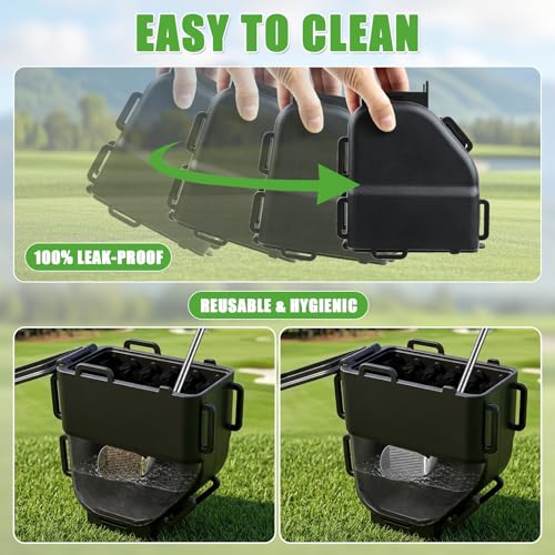Apaspoil 1Pcs Golf Cart Ball Washer & Club Cleaner, Portable, No Drill by Apaspoil - Used condition - Image 6