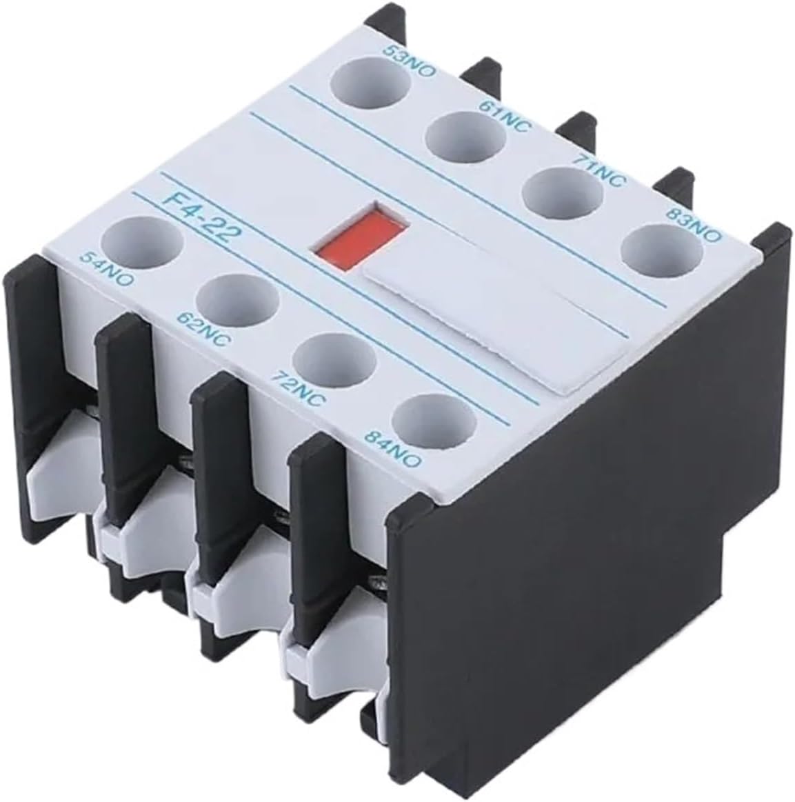 F4-11 (LA1DN22) 1NO+1NC F4-22 (LA1DN22) 2NO+2NC Auxiliary Contact Block for CJX2 LC1-D Series AC contactor (Color : F4-31)