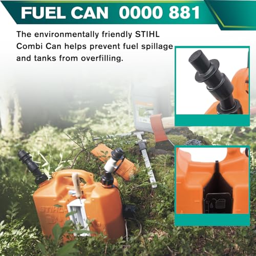 image for shiosheng Fuel Container with Spill Proof Smart Control Spout with Bon