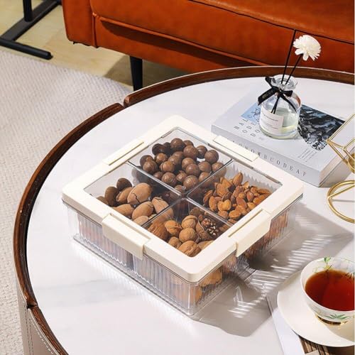 Boîte à bonbons avec compartiments pour éviter les sachets ouverts partout - 4