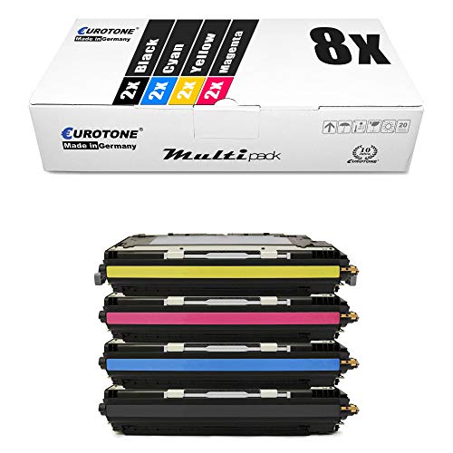 Pack de toners remanufacturés Q2670A Q2671A Q2672A Q2673A pour Color LaserJet