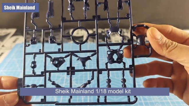 Amazon.com: Sheik Mainland 3MIN-A Assaulter Blue 1/18 Scale Action