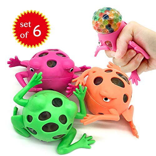 EUYZOU Anti Stress Squishy Multicolored Hand Exercise DNA Ball, Slime Prime Toys